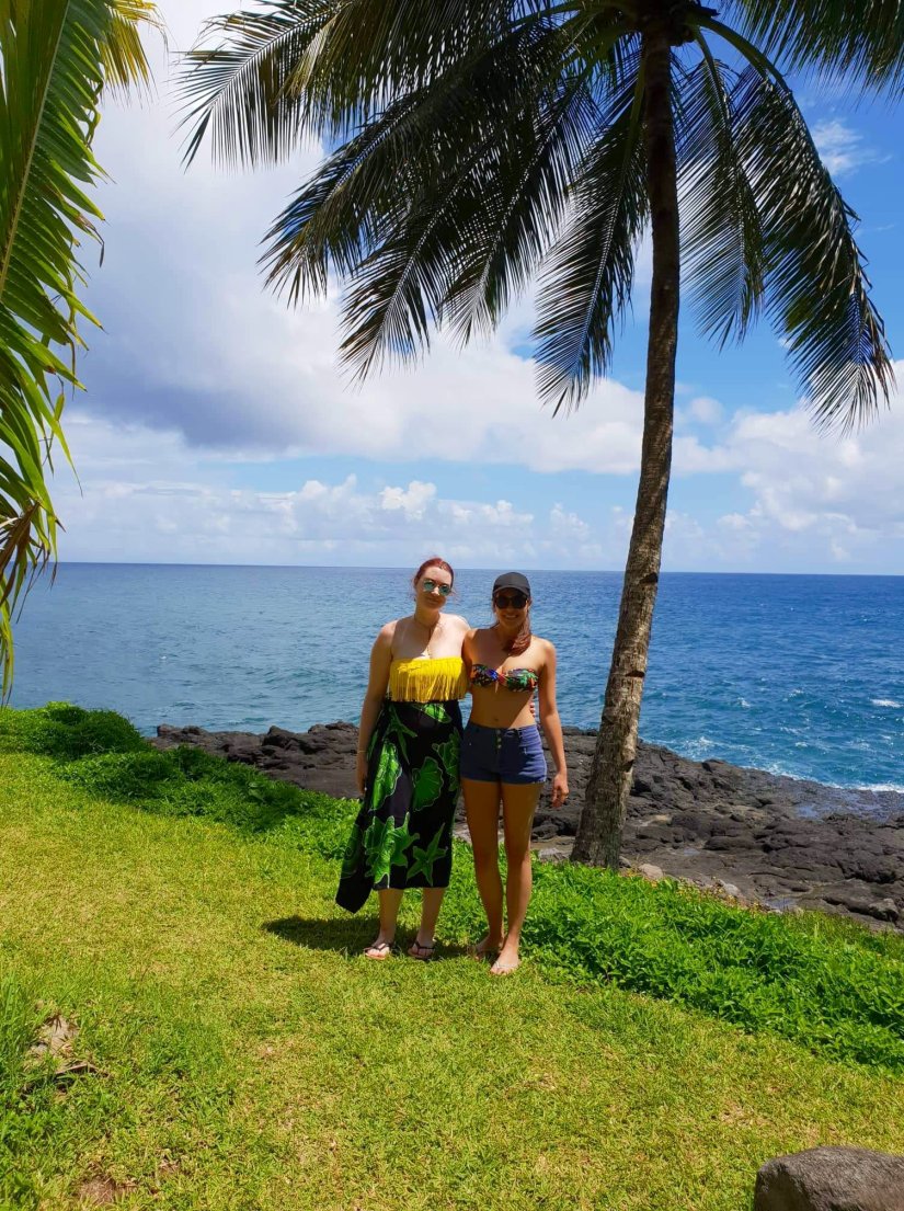 Heiana and I in Tahiti!